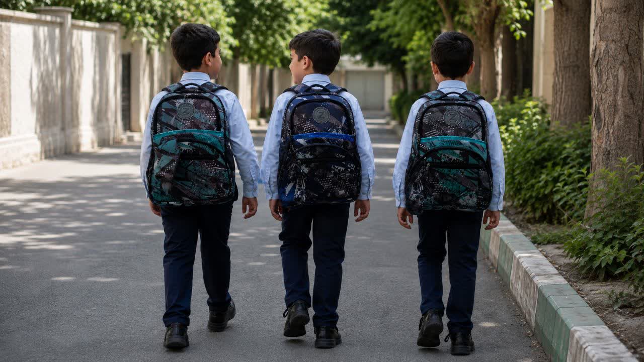 کیف پسرانه طرح دار